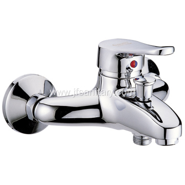 Single-Lever Brass Bathtub Faucet Hand Shower 2 Function